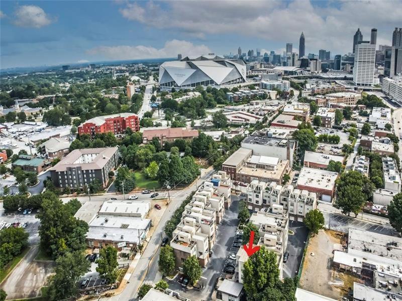 Trendy Castleberry Hill Condo- Walk To Mercedes Benz/ All Downtown Attractions 亚特兰大 外观 照片